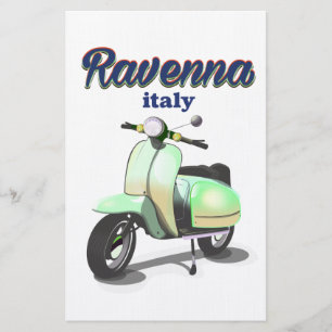 Ravenna Italy vintage Travel poster Briefpapier