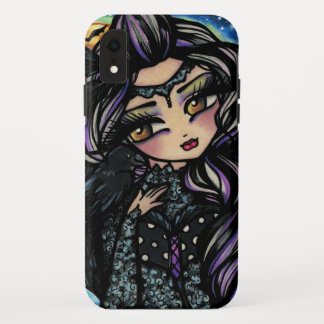 Ravenora Raven Crow Fairy Girl iPhone XR Hoesje