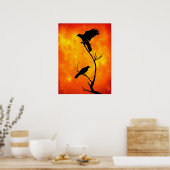 RavenOrange Poster (Keuken)