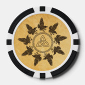 Ravens Circle Dance Poker Chips (Voorkant)