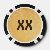 Ravens Circle Dance Poker Chips (Achterkant)