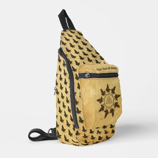 Ravens Circle Dance Sling Bag (Linkerhoek)