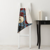 Ravens geheim. Donkere en humeurige gotische illus Sherpa Deken (In situ)