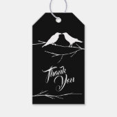 Ravens Gothic Wedding Cadeaulabel (Voorkant)