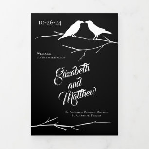 Ravens Gothic Wedding Drieluik Programma