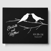 Ravens Gothic Wedding Gastenboek (Voorkant)