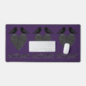 Ravens gothiques et Coeur noir (Clavier et souris)
