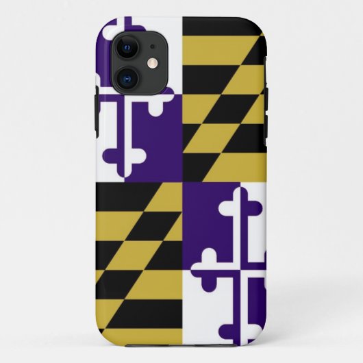 ravens maryland vlag - telefooncel Case-Mate iPhone case (Achterkant)