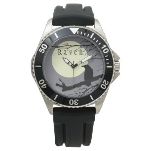 Raven's Moon Tijdstuk Horloge