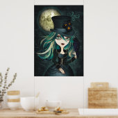 Raven's Moon Wandkunst Poster (Keuken)