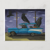 Ravens' Ride Briefkaart (Voorkant)