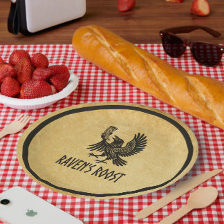 Raven's Roost Pub Wick Schotland Papieren Bordje