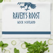 Raven's Roost Pub Wick Schotland Theedoek (Gevouwen)