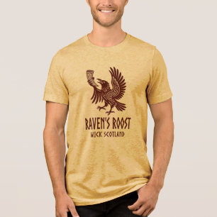 Raven's Roost Pub Wick Schotland Tri-Blend Shirt