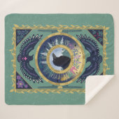 Ravens Sherpa Blanket Deken (Voorkant (horizontaal))