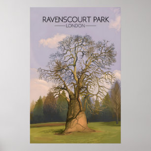 Ravenscourt Park Londen Reisposter Poster