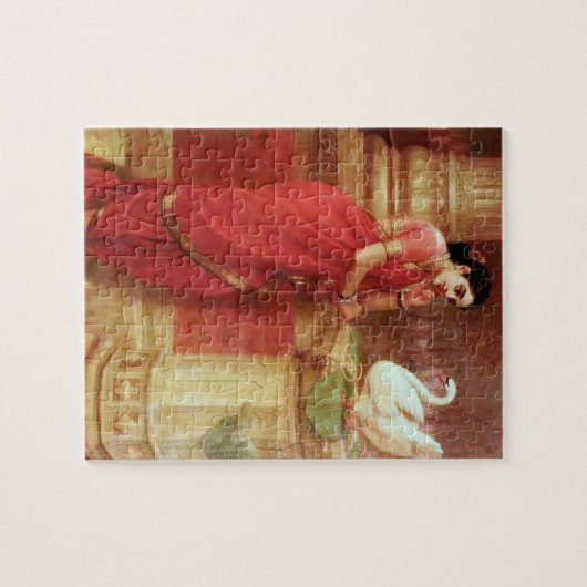 Ravi Varma Paintings-Hamsa Dhayamthi Legpuzzel (Horizontaal)