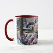 Ravilier - Vicarage en hiver, fine art Mug (Gauche)