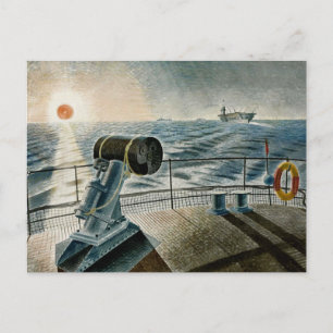 Ravilious artwork - De midnight Sun Briefkaart