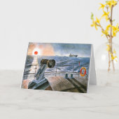 Ravilious - Midnight Sun Kaart (Gele Bloem)