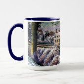 Ravilious - Vicarage in Winter, fine art Mug (Gauche)