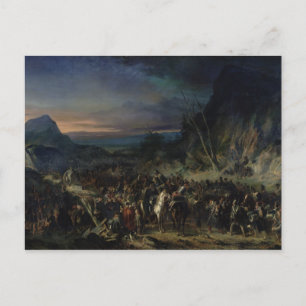 Ravine, campagne van 1809, 1843 briefkaart
