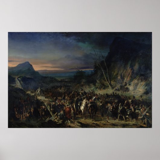 Ravine, campagne van 1809, 1843 poster (Voorkant)