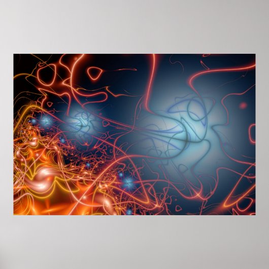 Raving Sun Poster (Voorkant)