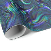 Raving Waves Elegant Pattern Cadeaupapier (Rol Hoek)