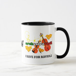 Ravioli Pasta ORCHESTRAVIOLI Italiaanse Kleuren Mu Mok