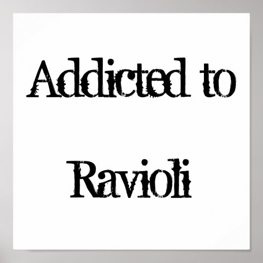 Ravioli Poster (Voorkant)