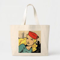 Ravishing Blond Comic Book Heroine