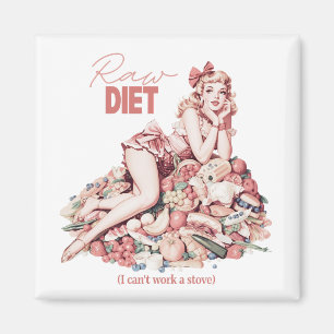 Raw Dieet (Ik kan niet met een fornuis werken) Ret Magneet