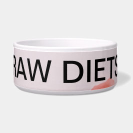 "RAW DIET" Modern Pet Bowl Voerbakje