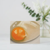 RAW EGG REALISM ARTWORK BRIEFKAART (Staand voorkant)