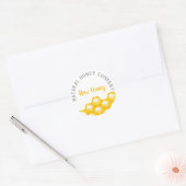 Raw Honey Ronde Sticker (Envelop)