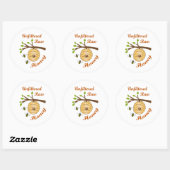 Raw Honey Ronde Sticker (Vel)