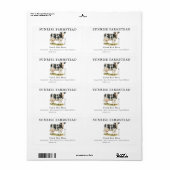 Raw Milk Cow | Farmstead Dairy Custom Label (Full Sheet)