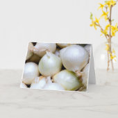 Raw Onion Social Distancing Kaart (Gele Bloem)