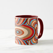 Raw Swirls Mok (Voorkant rechts)