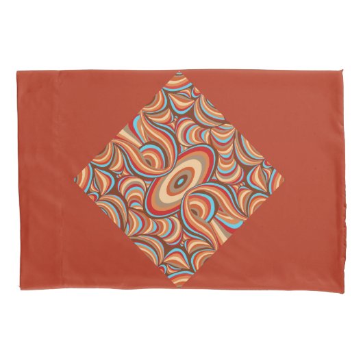 Raw Swirls Omkeerbaar Kussensloop (Voorkant)