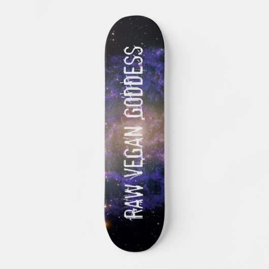 Raw Vegan Goddess Skateboard (Voorkant)