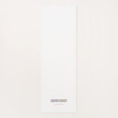 RAW Yoga Mat, Sinaasappel, Bloem Mandala, Zon Yogamat (Achterkant)