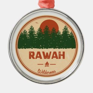 Rawah Wilderness Colorado Metalen Ornament