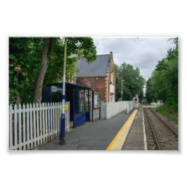 Rawcliffe treinstation foto afdruk
