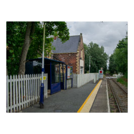 Rawcliffe treinstation perfect poster
