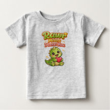 Rawr betekent dat ik van je hou - 3-6 maanden T-sh