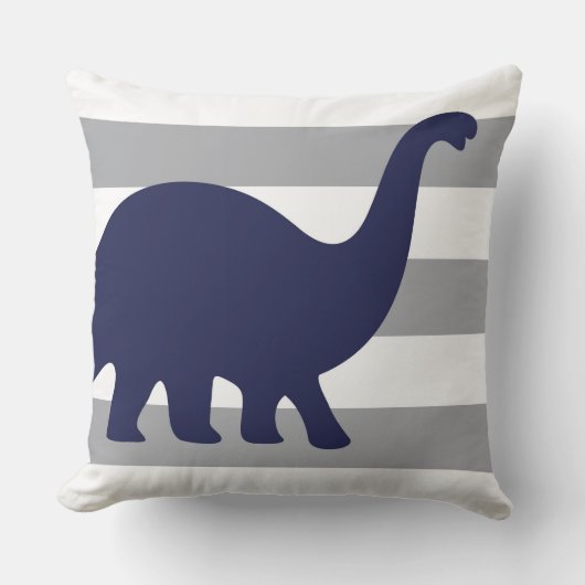 Rawr betekent dat ik van je hou in Dinosaur Pillow Kussen (Voorkant)