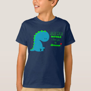Rawr betekent dat ik van je hou in DINOSAUR shirt