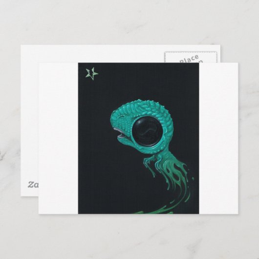 Rawr Briefkaart (Voorkant / Achterkant)